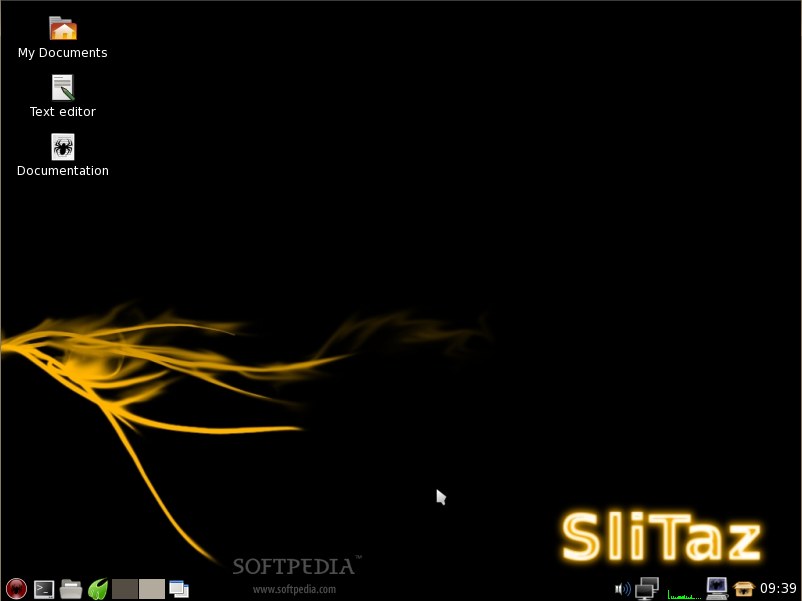 SliTaz GNU/Linux zajmujący 30 megabajtów
