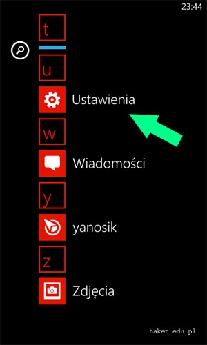 Jak sprawdzić MAC w Windows Phone